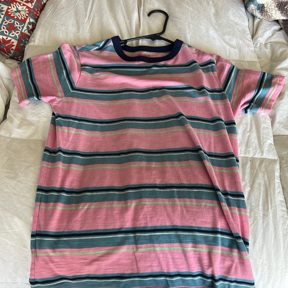 Kids XL pink striped T-Shirt